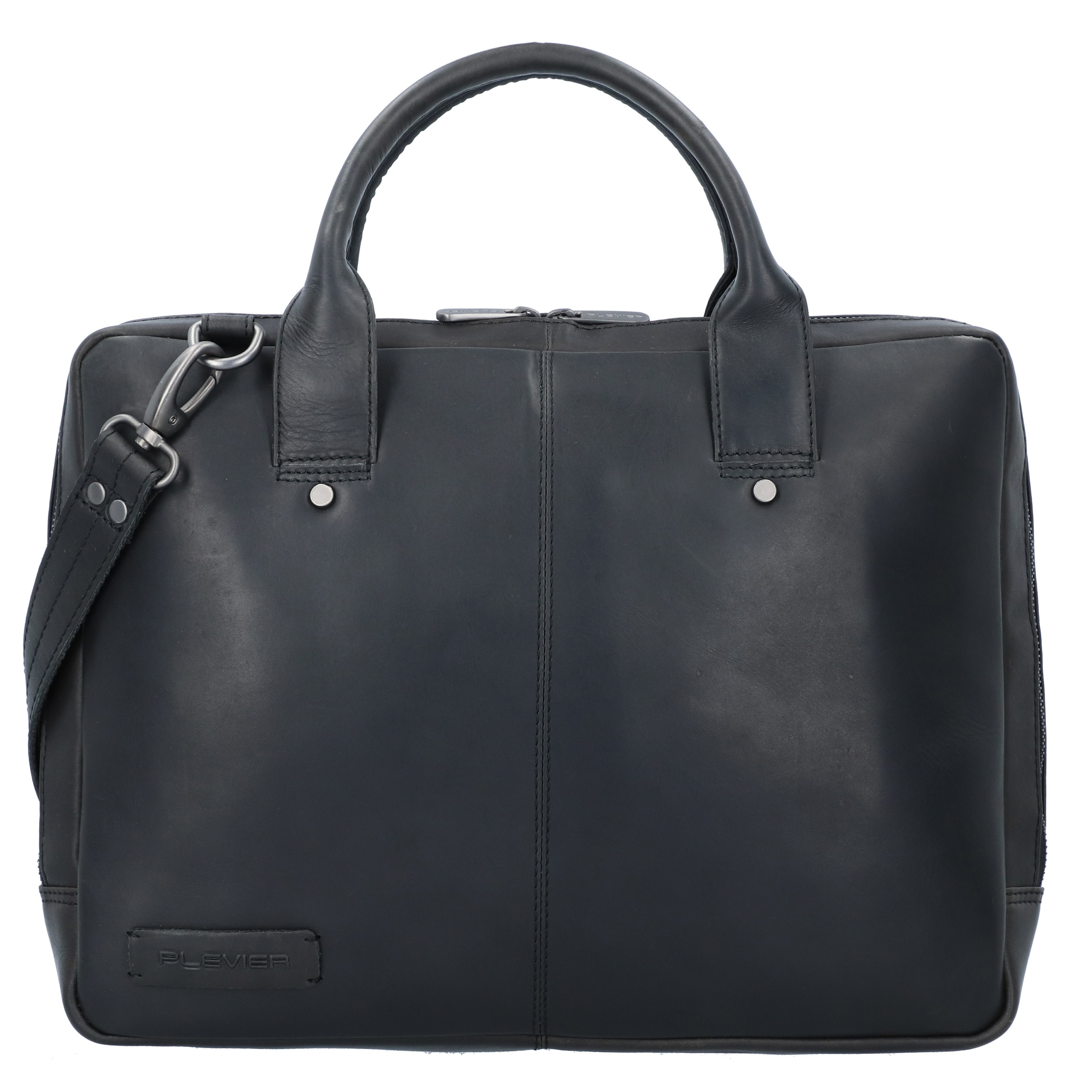 Plevier Document bag in Black: front