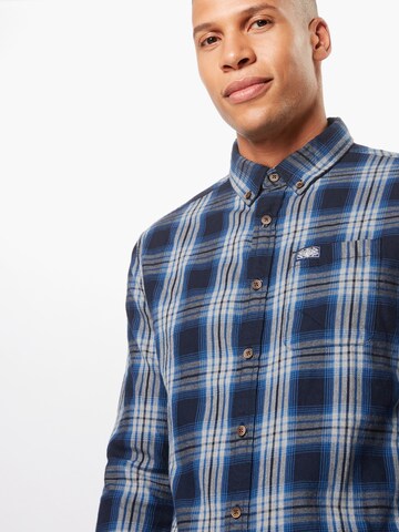 Coupe regular Chemise 'Workwear' Superdry en bleu