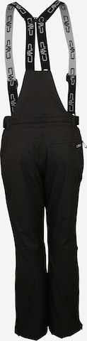 CMP Slimfit Spodnie outdoor 'SALOPETTE' w kolorze czarny