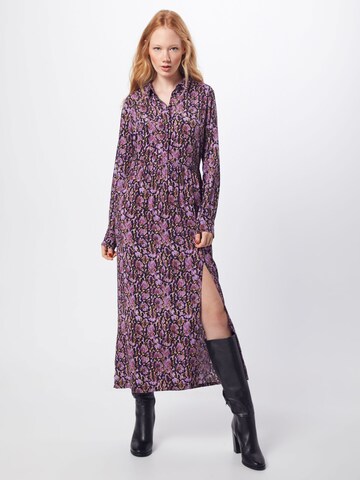 Robe-chemise 'Solero' modström en violet : devant