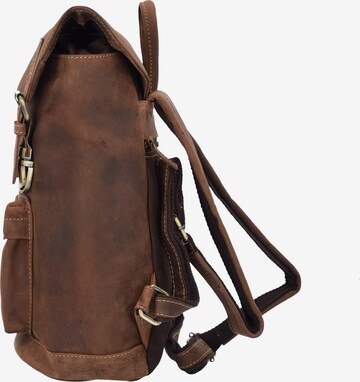 GREENBURRY Rucksack 'Vintage' in Braun