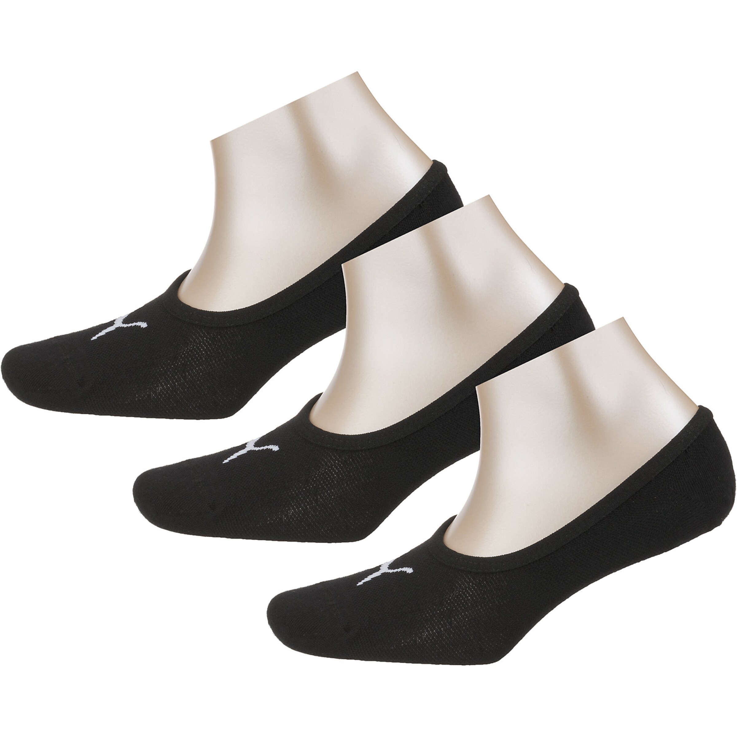 PUMA - Füßlinge 'Footie' in schwarz