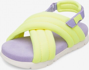 CAMPER Sandals 'Oruga' in Yellow: front