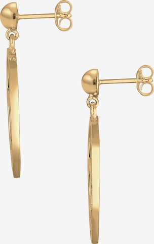 ELLI Earrings 'Gesicht' in Gold