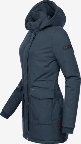 NAVAHOO Parka 'Schneeengel' in Blau