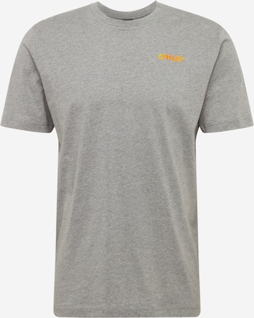 Coupe regular T-Shirt fonctionnel 'IRIDIUM' OAKLEY en gris : devant