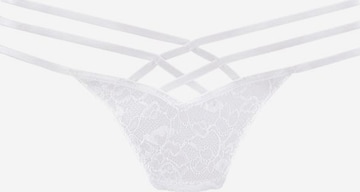 LASCANA Thong in White: front