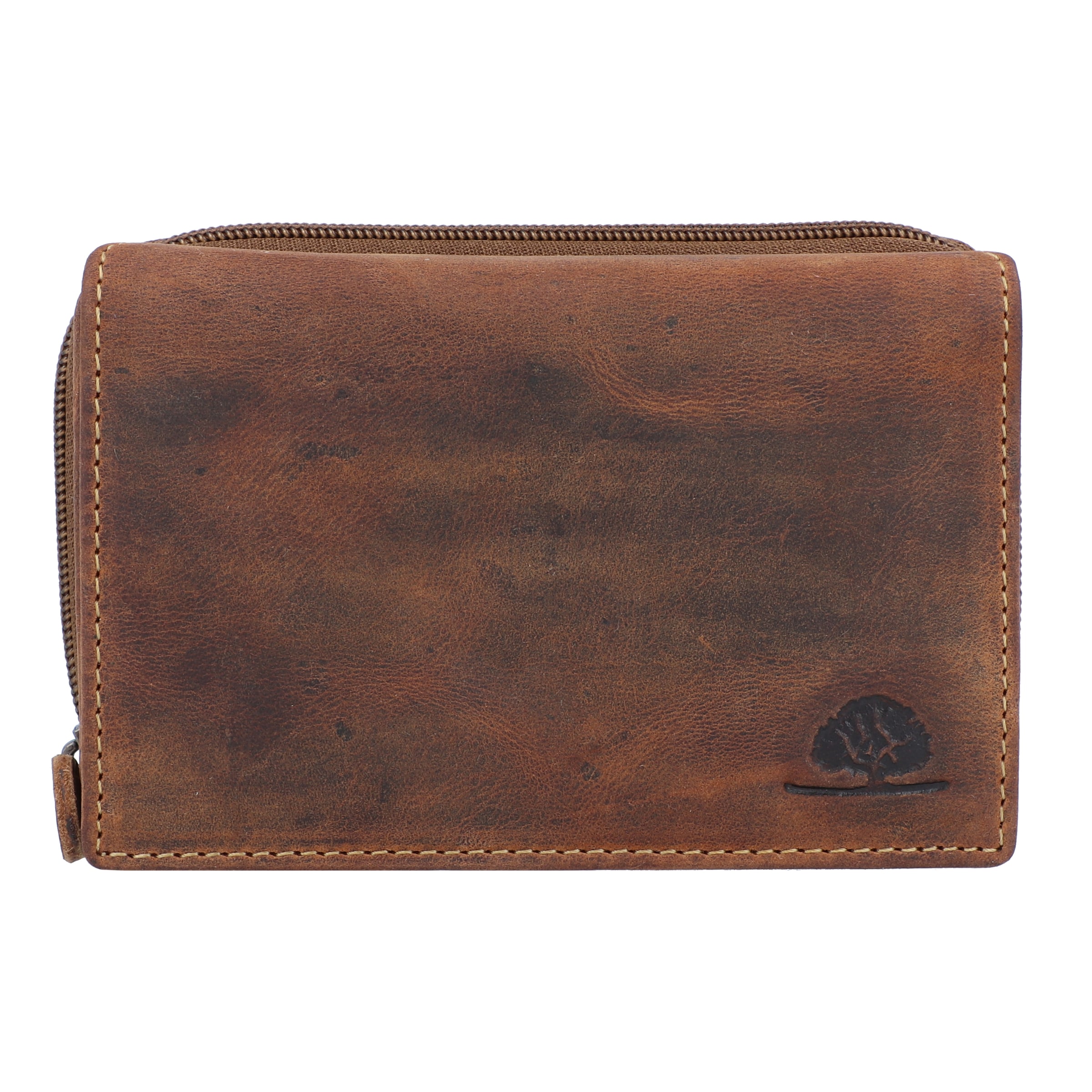 GREENBURRY Wallet 'Rfid' in Brown: front