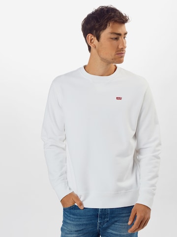 LEVI'S ® Regular Fit Sweatshirt 'The Original HM Crew' i hvid: forside