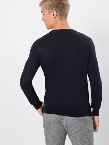 Pull-over OLYMP en bleu : derrière