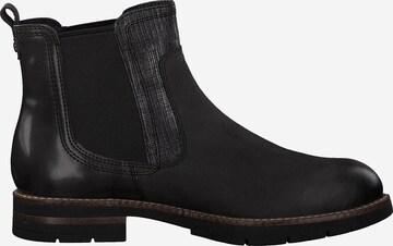 Bottines TAMARIS en noir : sur le côté