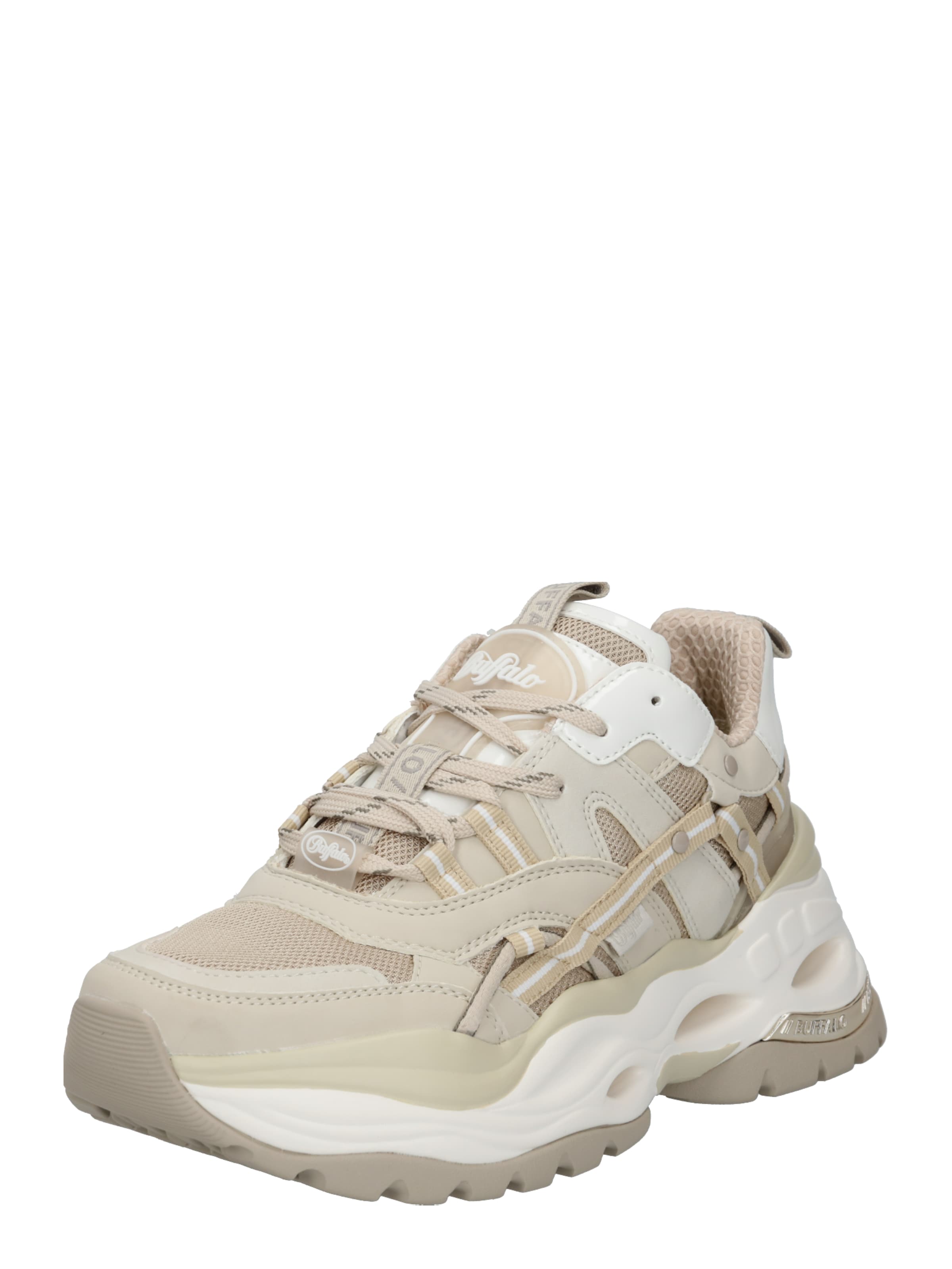 Sneaker bassa 'Triplet' di BUFFALO in beige: frontale