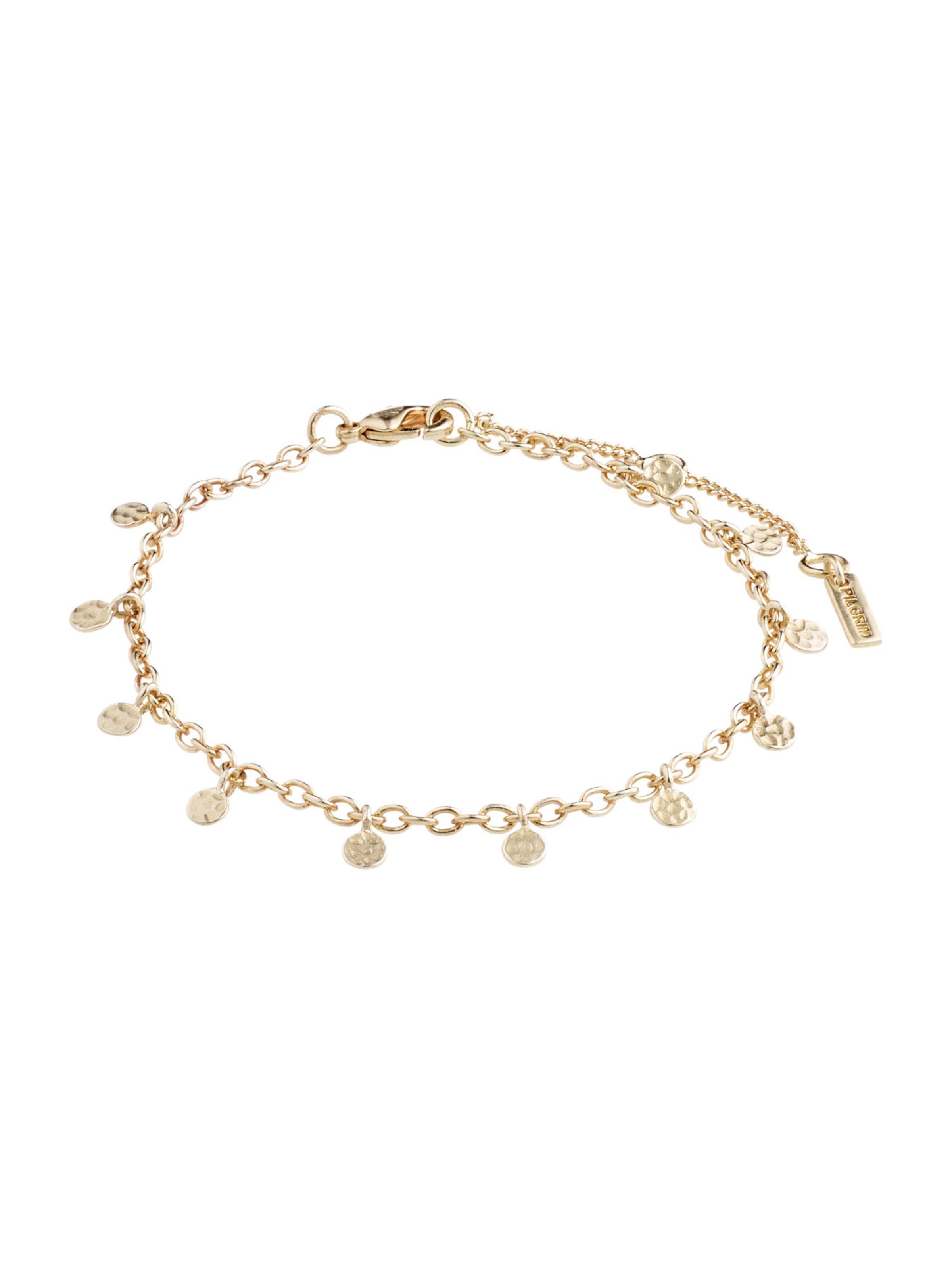 Pilgrim Náramok 'Panna' - Zlatá: predná strana