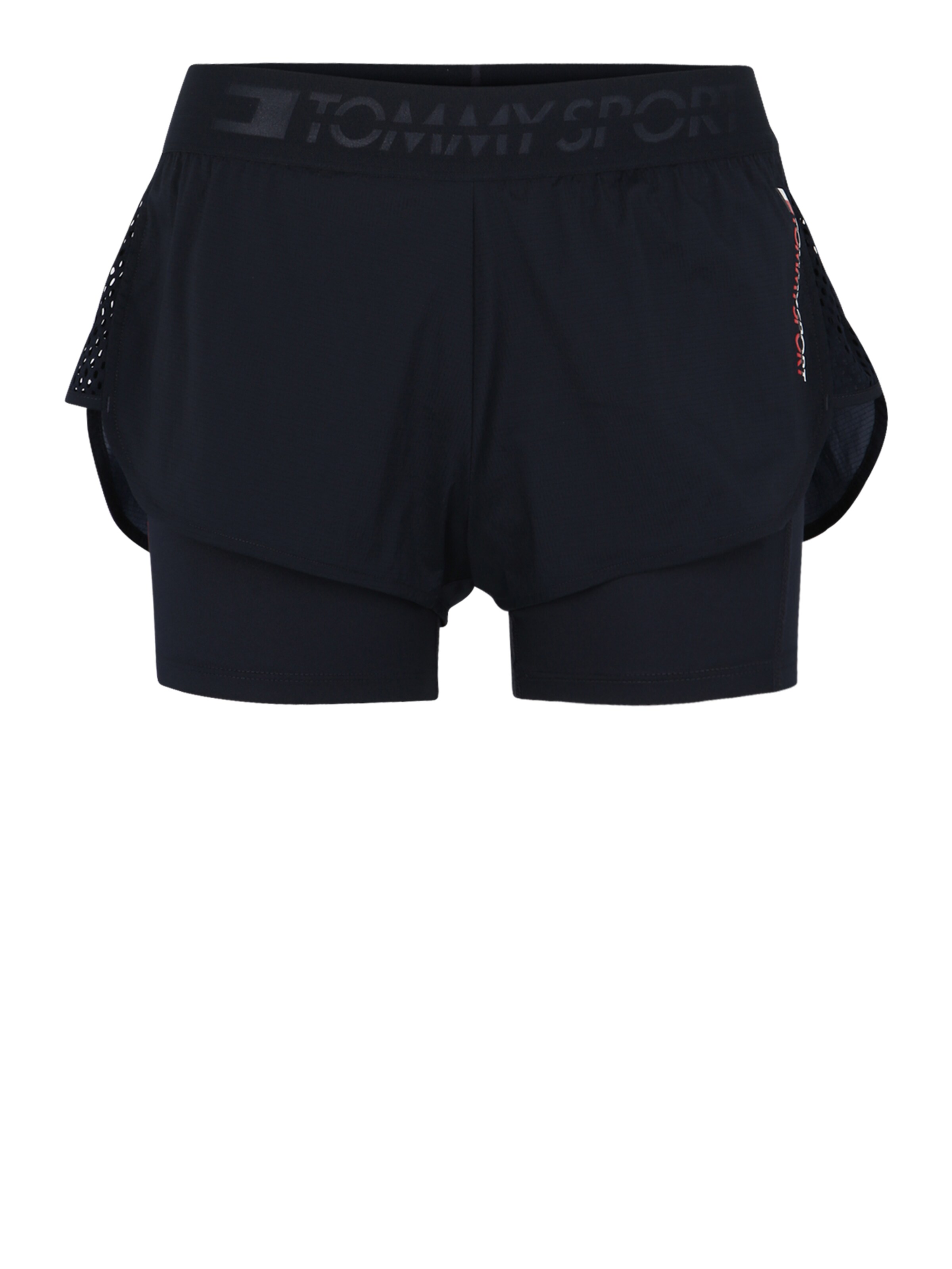 Tommy Sport - Sport-Shorts '2 IN 1 WOVEN SHORT 3' in marine