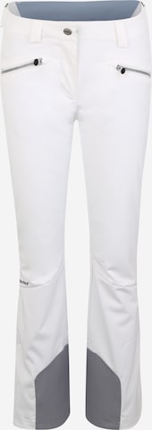 ZIENER Normalny krój Spodnie outdoor 'Taire' w kolorze biały: przód