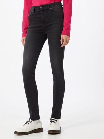 DIESEL Skinny Jeans 'Roisin' in Schwarz: Vorderseite