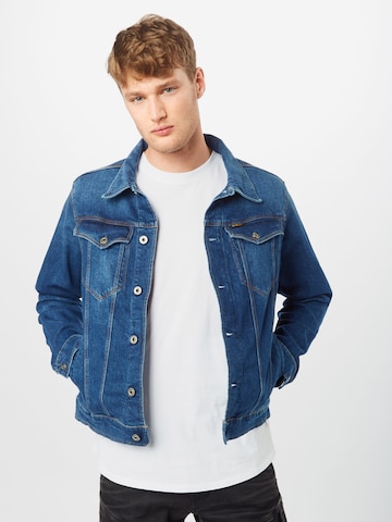 G-Star RAW Tussenjas in Blauw: voorkant