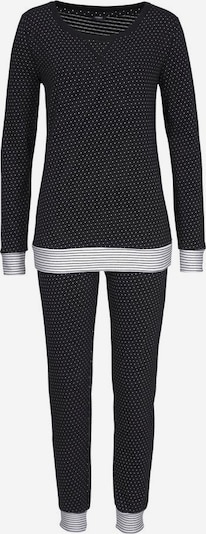 VIVANCE Pyjama en noir / blanc, Vue avec produit