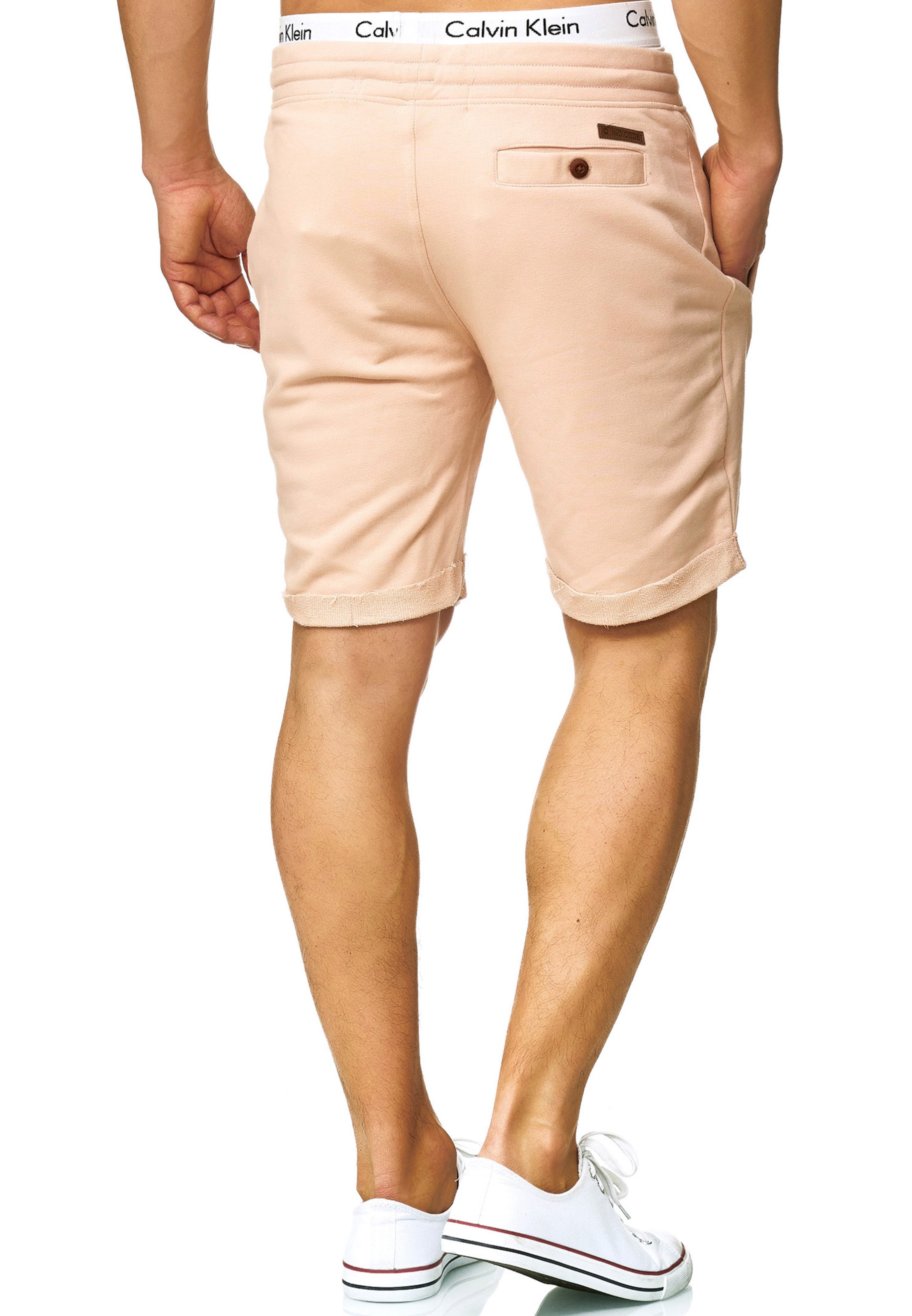 INDICODE JEANS Regular Pants 'Aldrich' in Orange