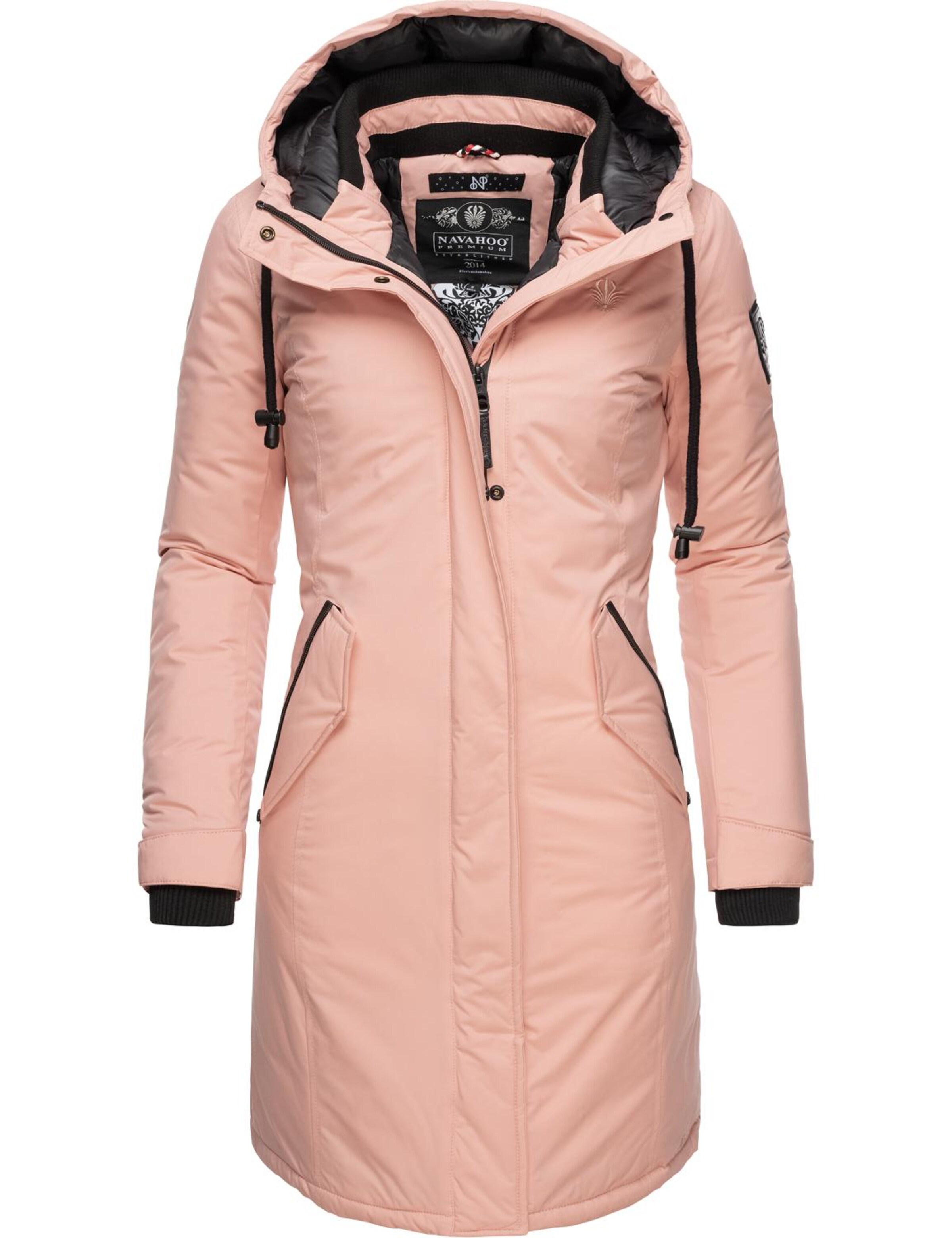 NAVAHOO Зимнее пальто в Ярко-розовый