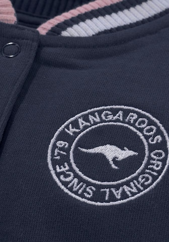 KangaROOS Zip-Up Hoodie in Blue