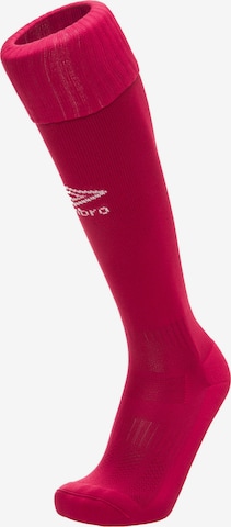 UMBRO Soccer Socks 'Classico' in Red: front