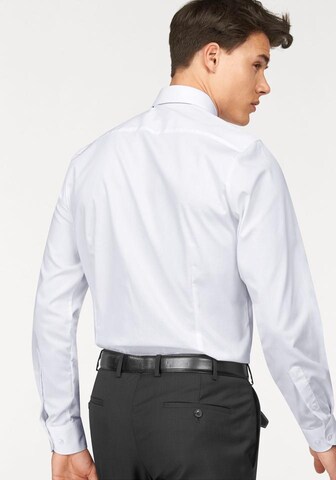 BRUNO BANANI Slim fit Business Shirt in White