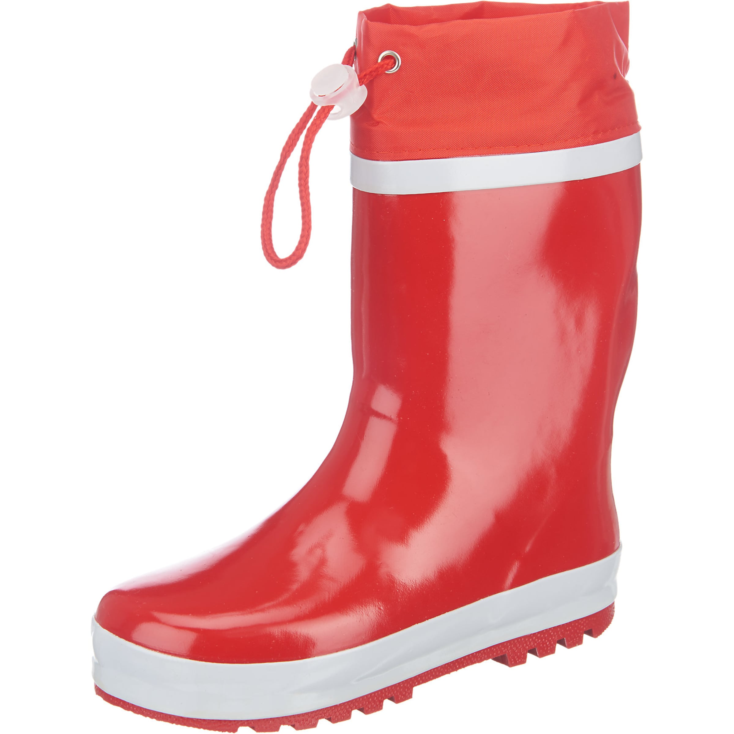 sarkans PLAYSHOES Gumijas zābaki: no priekšpuses