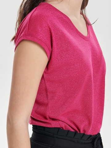 ONLY Shirt 'ONLSilvery' in Roze