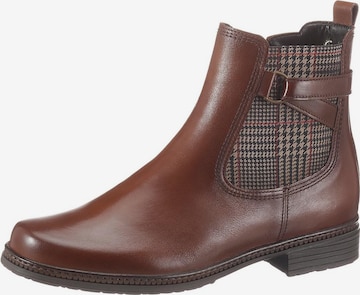 GABOR Chelsea Boots in Brown: front