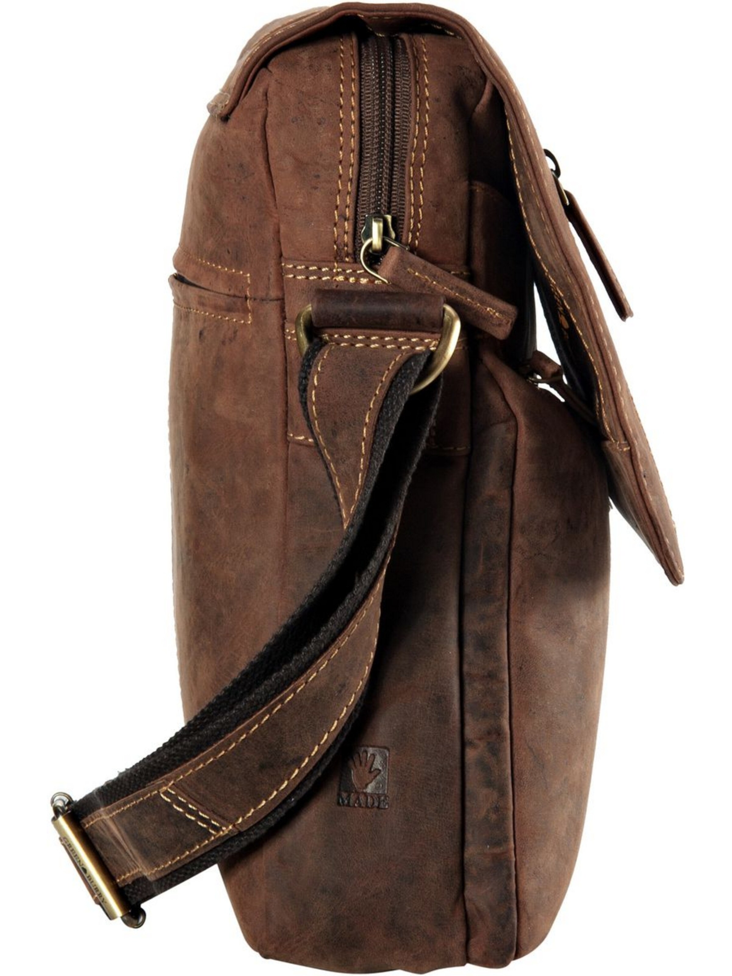 Sac à bandoulière GREENBURRY en marron