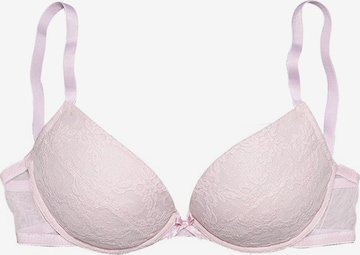 PETITE FLEUR Push-up BH i blandingsfarger