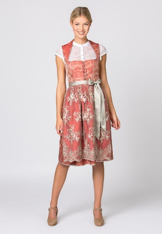 STOCKERPOINT Dirndl 'Odina' in Red: front
