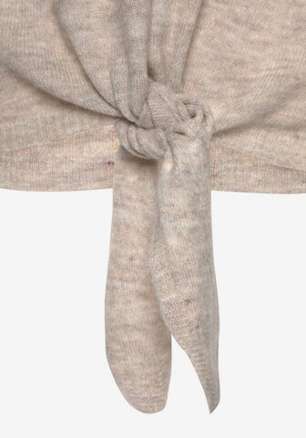 LASCANA Pullover in Beige