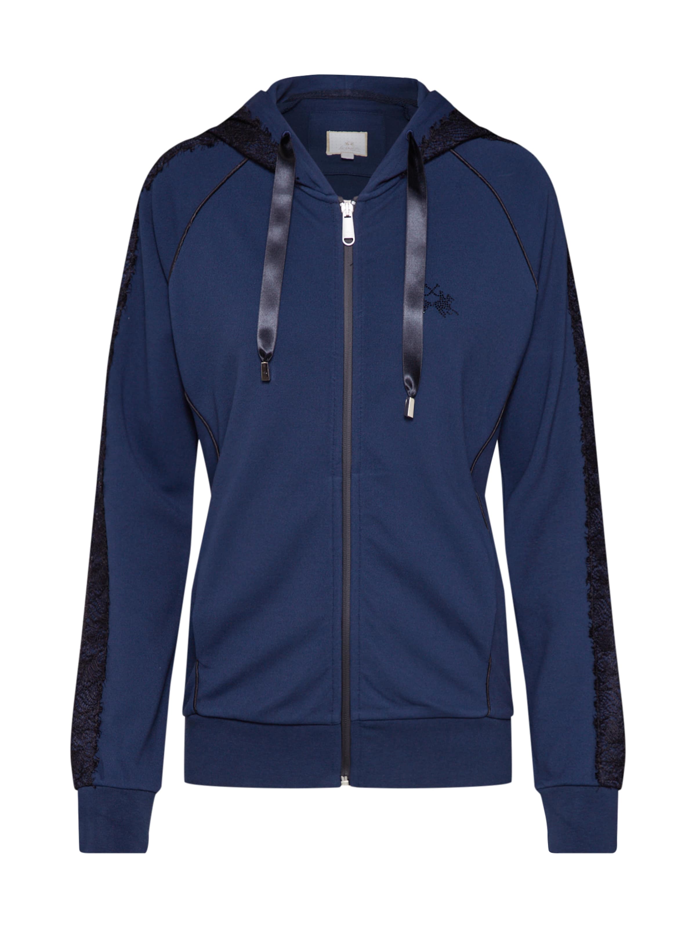 La Martina - Sweatvest in de kleur Navy
