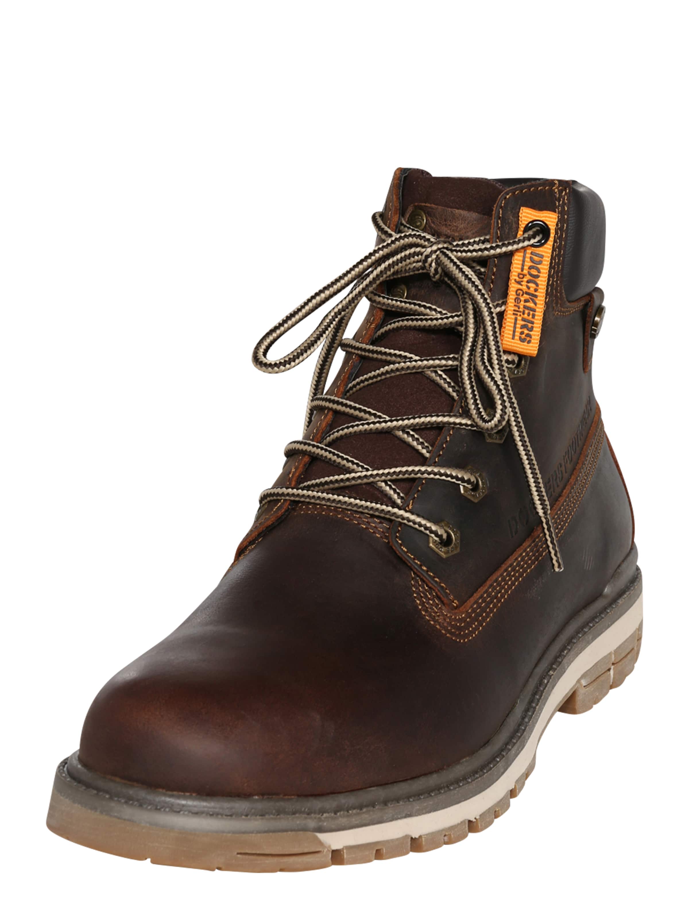 Dockers by Gerli Lace-up boots in Brown: front