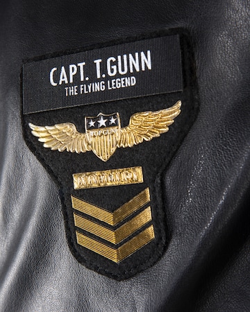 TOP GUN Between-Season Jacket 'TG-1004' in Black