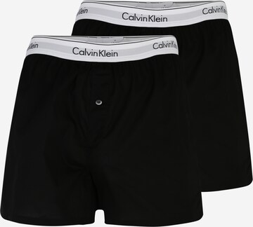 Calvin Klein Underwear Шорты Боксеры в Черный: спереди