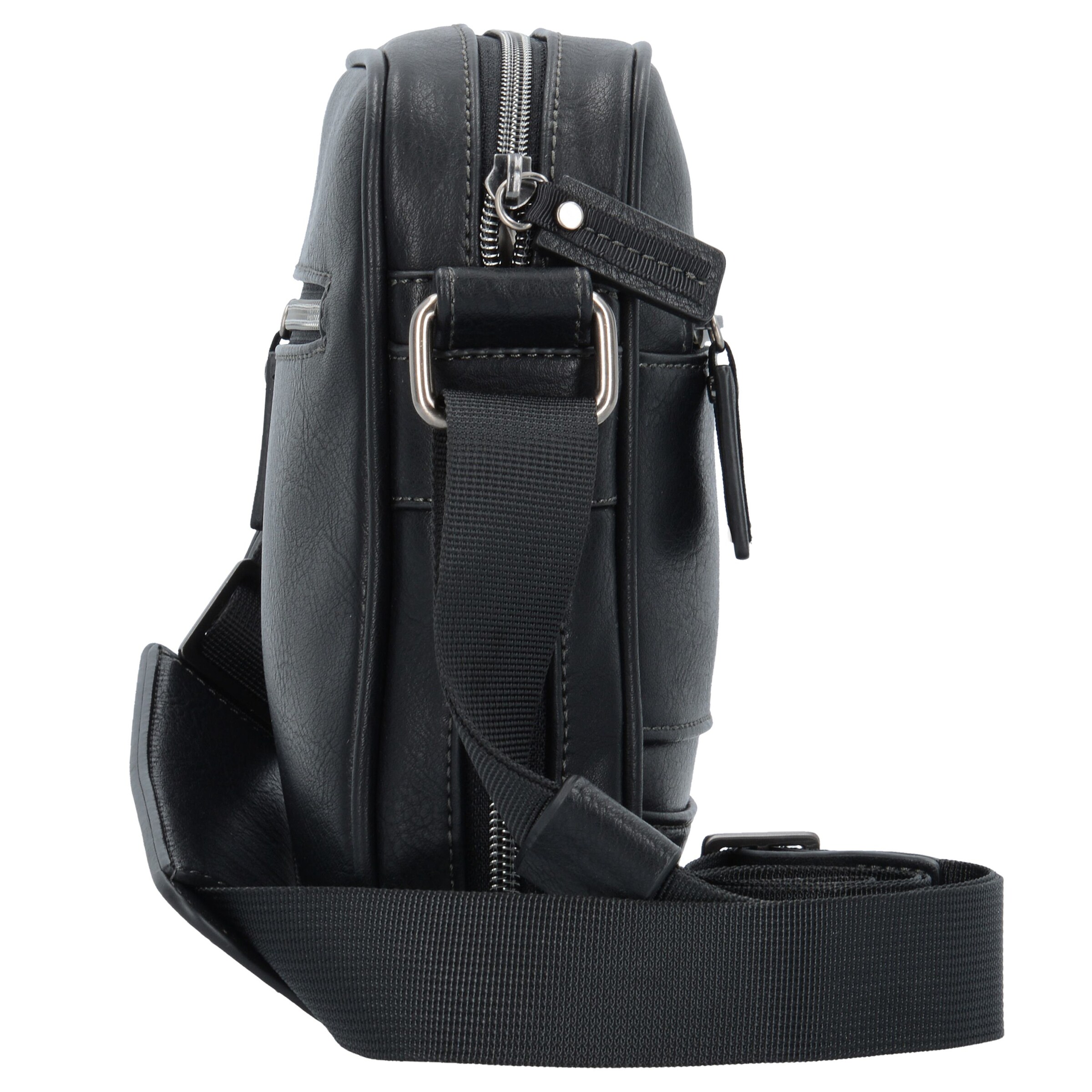 Picard Umhängetasche 'Breakers' in Schwarz