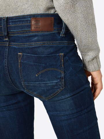 Flared Jeans 'Midge Saddle Mid Bootleg' di G-Star RAW in blu