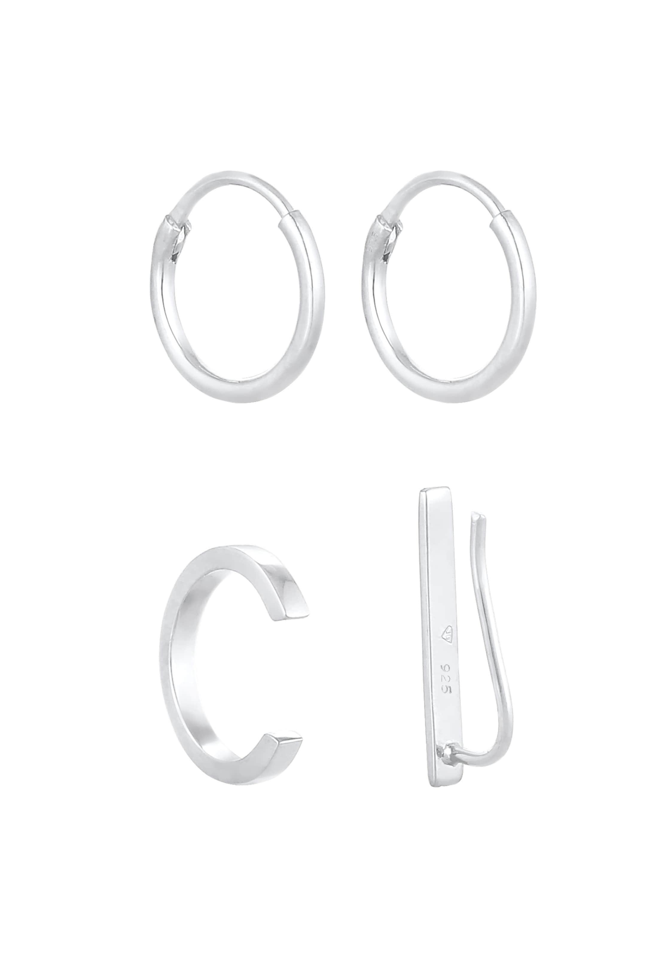 Boucles d'oreilles ELLI en argent