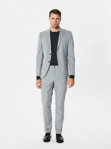 Coupe slim Veste de costume SELECTED HOMME en gris