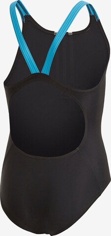 juoda ADIDAS PERFORMANCE Standartinis Sportinis maudymosi kostiumėlis