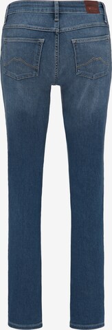 MUSTANG Slimfit Jeans 'Rebecca' in Blau