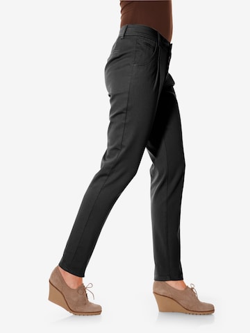 heine Regular Broek 'Linea Tesini' in Zwart