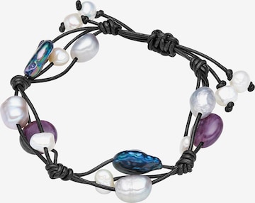 Bracelet Valero Pearls en noir : devant