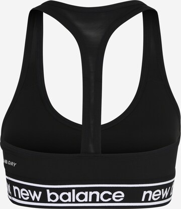 new balance Bustier Sport-BH 'Pace 2.0' in Schwarz: zadná strana