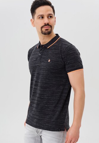 T-Shirt ' Mecklenburgh ' INDICODE JEANS en noir