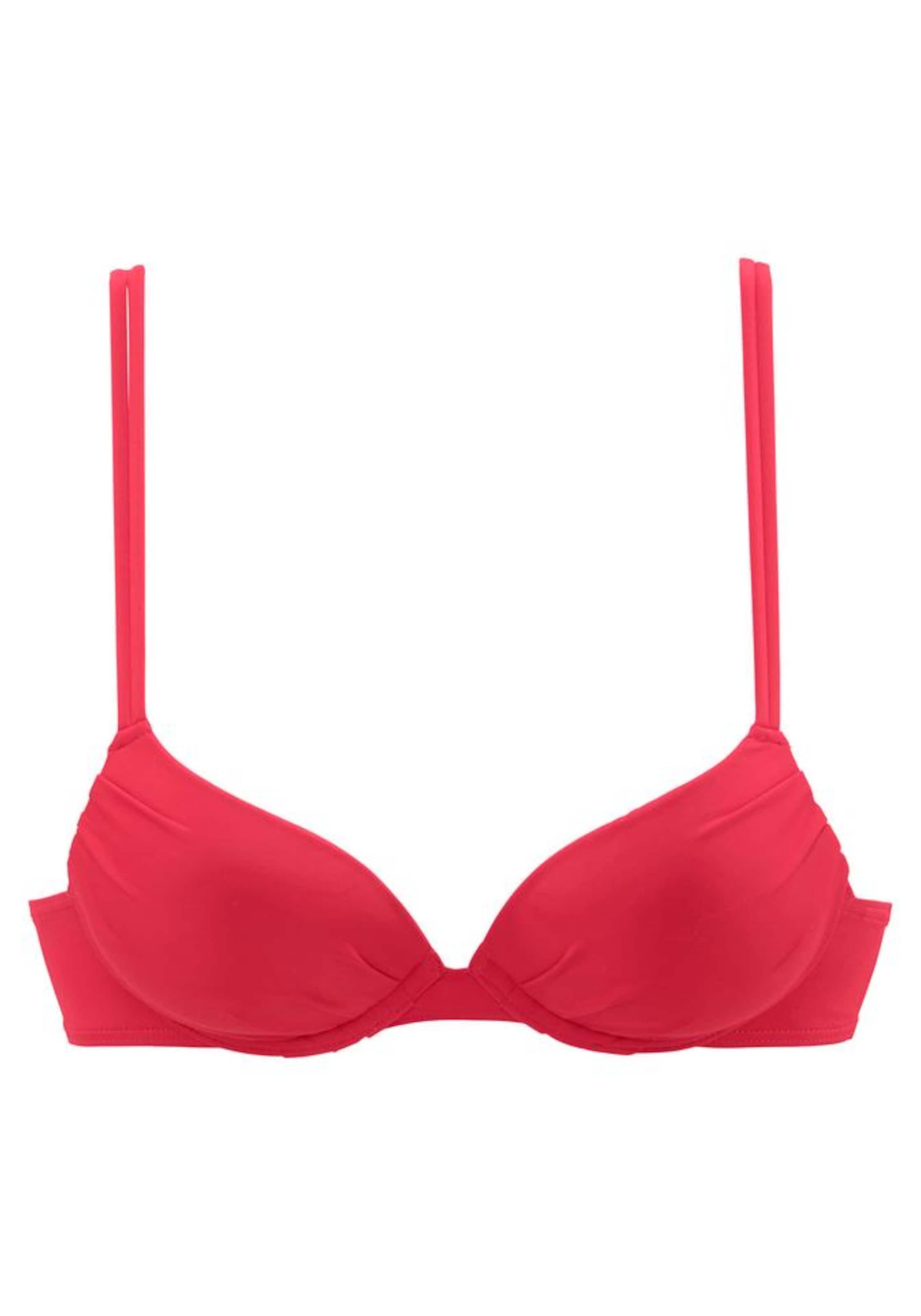 s.Oliver Push-up Bikiny - Červená