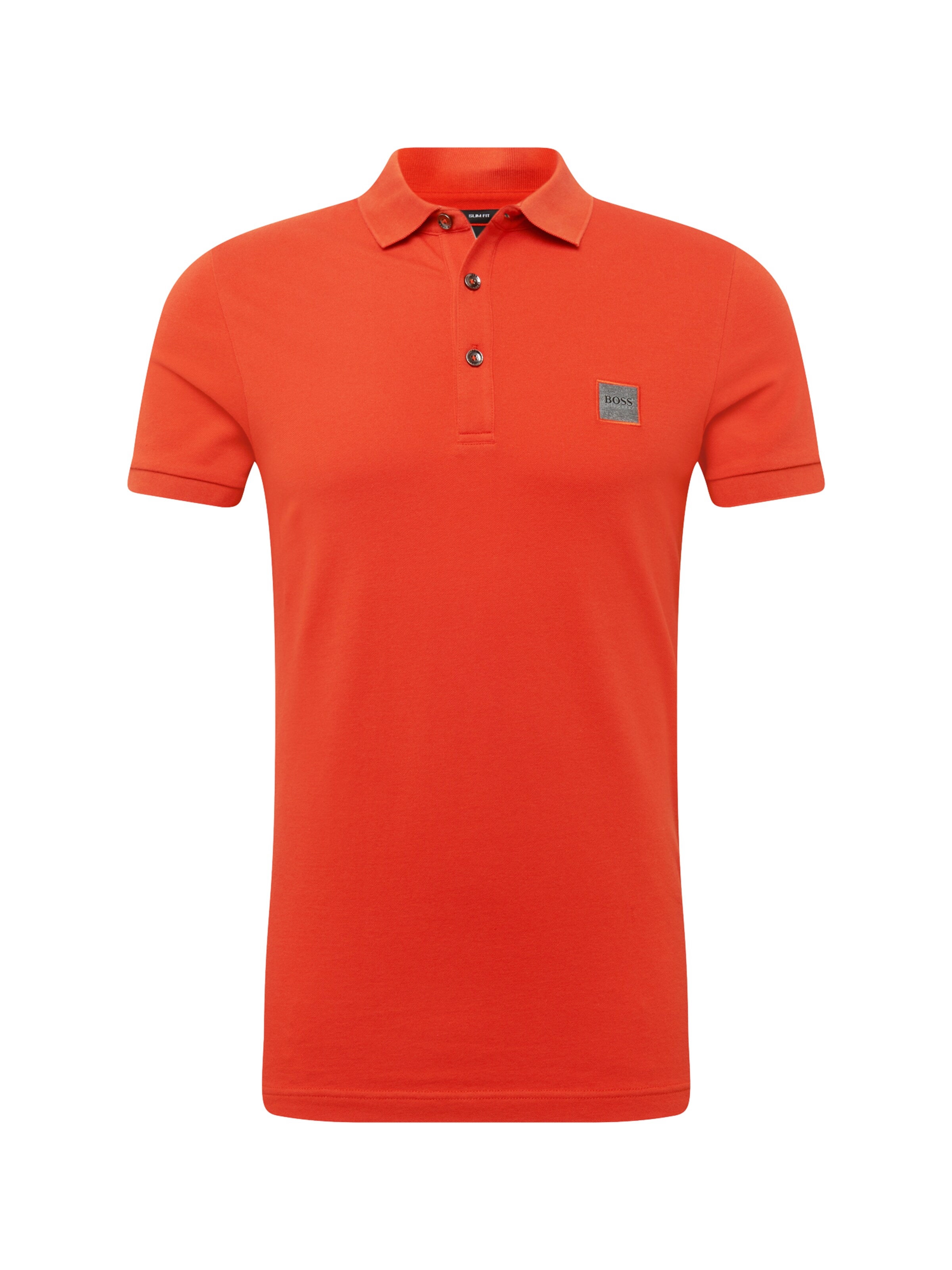 BOSS - Shirt 'Passenger' in de kleur Sinaasappel